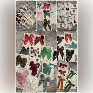 Wunderkin bows/clips - big lot